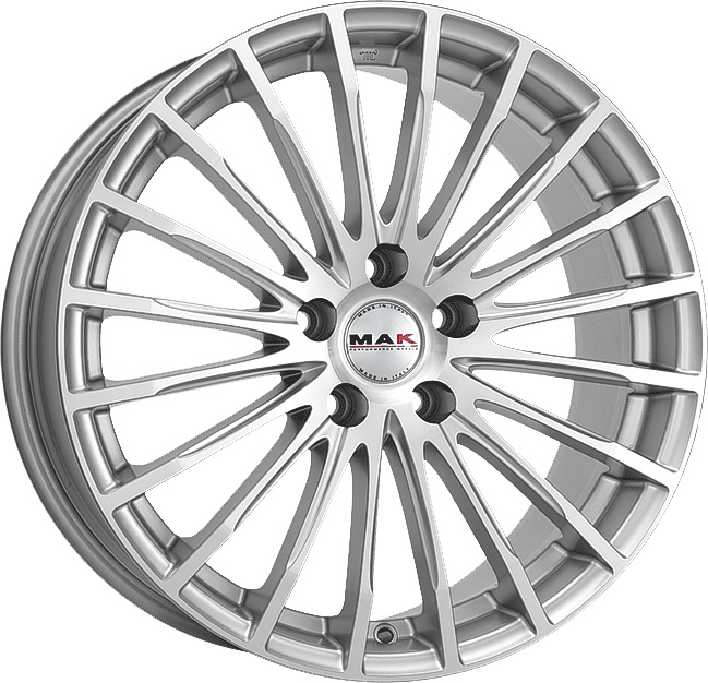R18 5x120 8J ET40 D72,6 MAK Fatale Silver R18 5x120 8J ET40 D72,6 MAK Fatale Silver