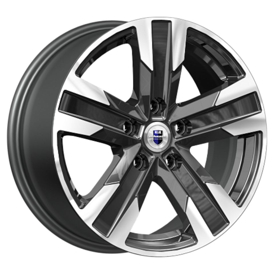 R16 5x105 7J ET38 D56,6 K&K Висмут (КС1009) алмаз чёрный R16 5x105 7J ET38 D56,6 K&K Висмут (КС1009) алмаз чёрный