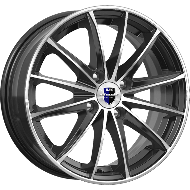 R15 4x98 6J ET35 D58,5 K&K Пойнт Бланк (КС884-00) Алмаз чёрный R15 4x98 6J ET35 D58,5 K&K Пойнт Бланк (КС884-00) Алмаз чёрный