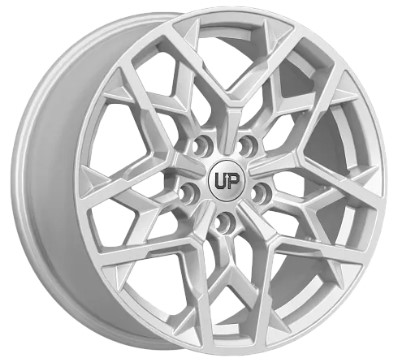 R17 5x114,3 7,5J ET45 D60,1 Wheels UP Up110 Silver Classic R17 5x114,3 7,5J ET45 D60,1 Wheels UP Up110 Silver Classic