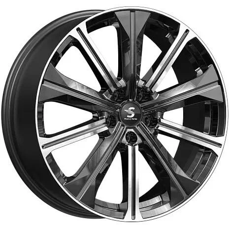 R19 5x112 7J ET43 D57,1 Скад Premium Series КР013 diamond gloss graphite R19 5x112 7J ET43 D57,1 Скад Premium Series КР013 diamond gloss graphite