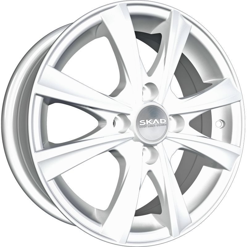 R15 4x100 6J ET45 D67,1 Скад Мальта белый R15 4x100 6J ET45 D67,1 Скад Мальта белый