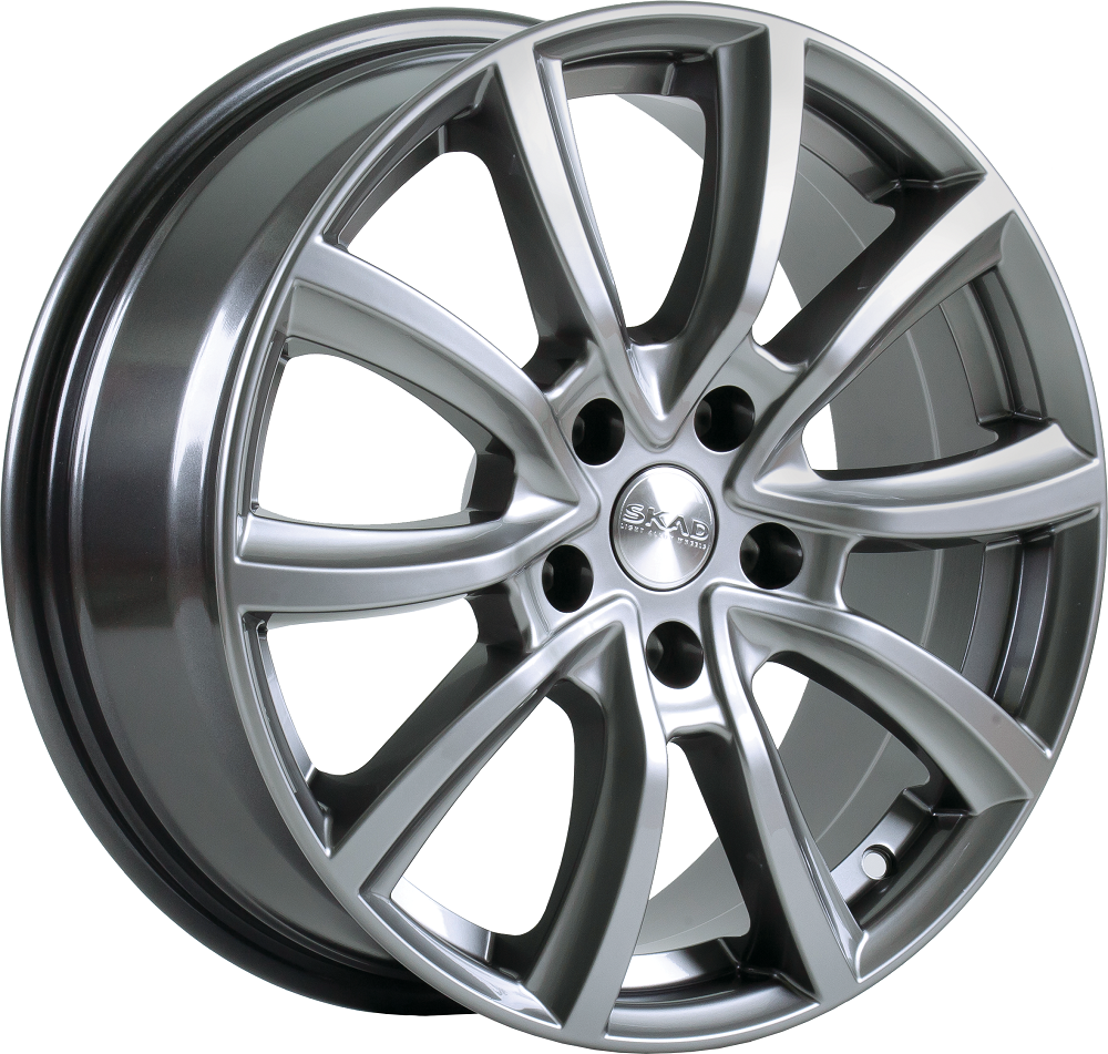 R17 5x114,3 7J ET45 D60,1 Скад Онтарио Графит R17 5x114,3 7J ET45 D60,1 Скад Онтарио Графит