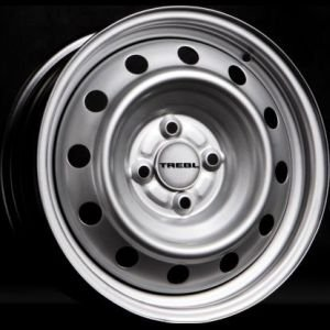 R13 4x100 5J ET46 D54,1 Trebl 4375 Silver R13 4x100 5J ET46 D54,1 Trebl 4375 Silver