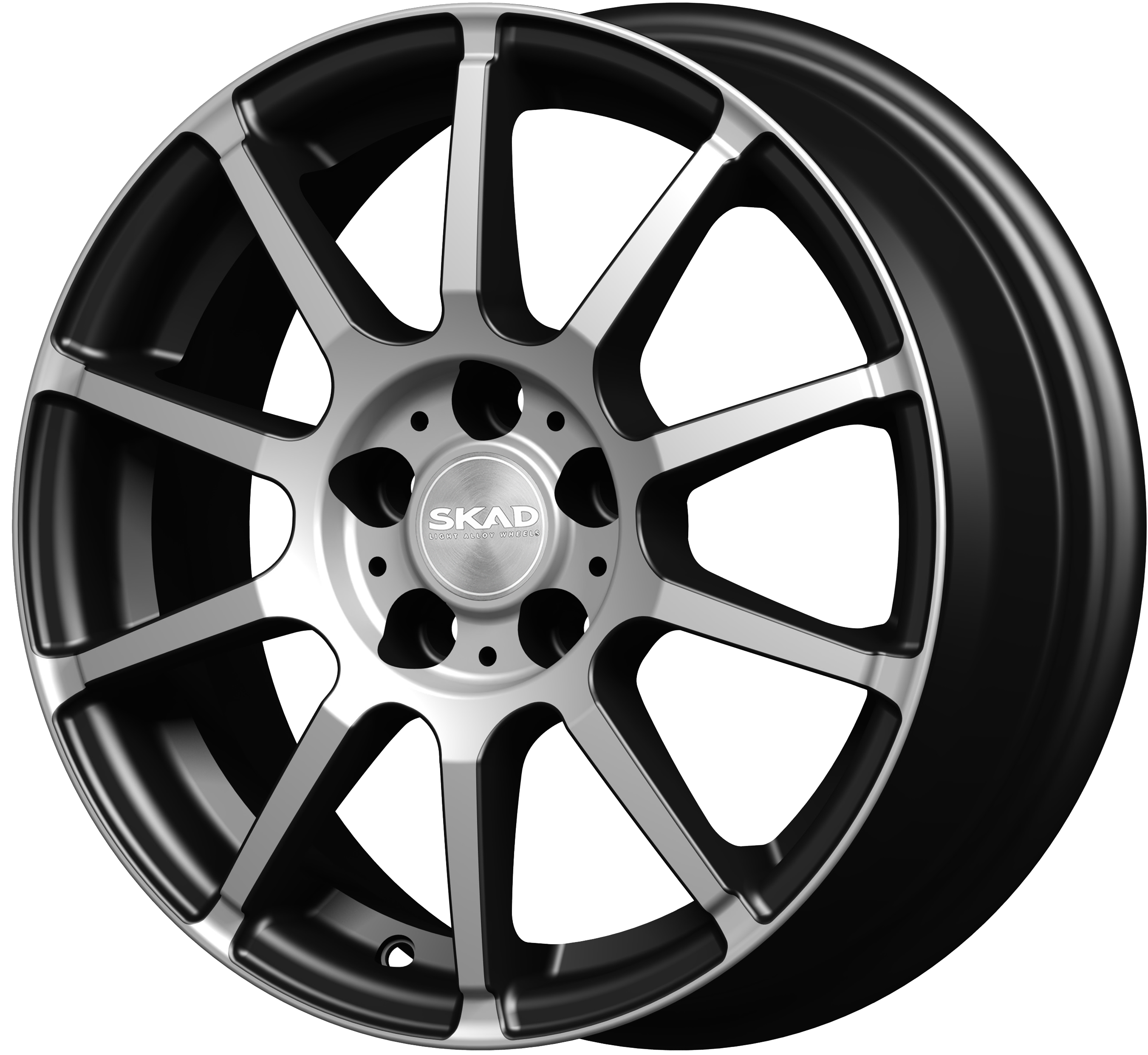 R15 4x100 6J ET40 D60,1 Скад Акита алмаз R15 4x100 6J ET40 D60,1 Скад Акита алмаз