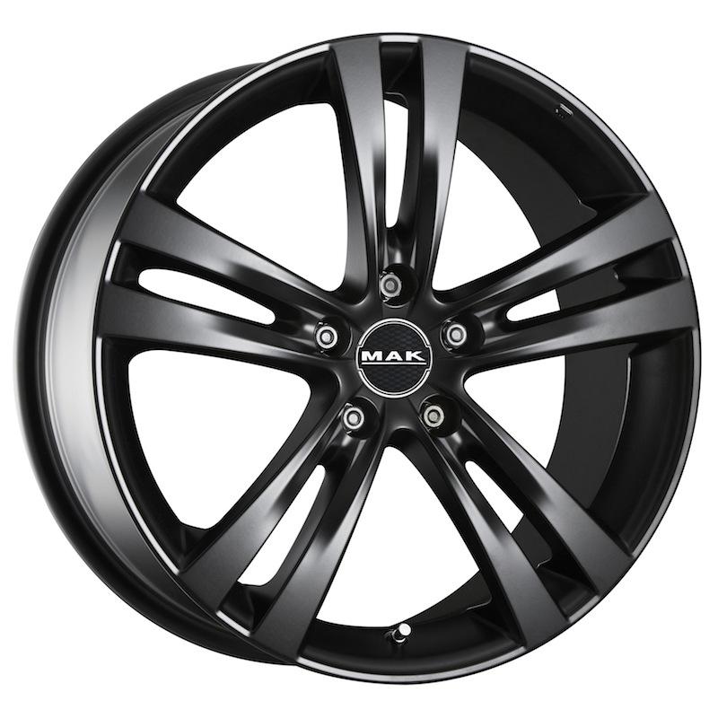 R16 5x108 6,5J ET45 D72 MAK Zenith Matt Black R16 5x108 6,5J ET45 D72 MAK Zenith Matt Black