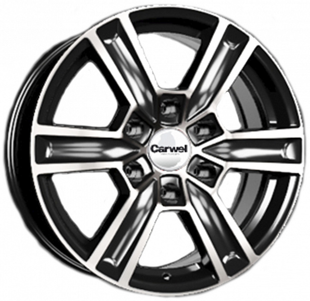 R15 5x114,3 6J ET46 D67,1 K&K КС1005 Алмаз черный R15 5x114,3 6J ET46 D67,1 K&K КС1005 Алмаз черный