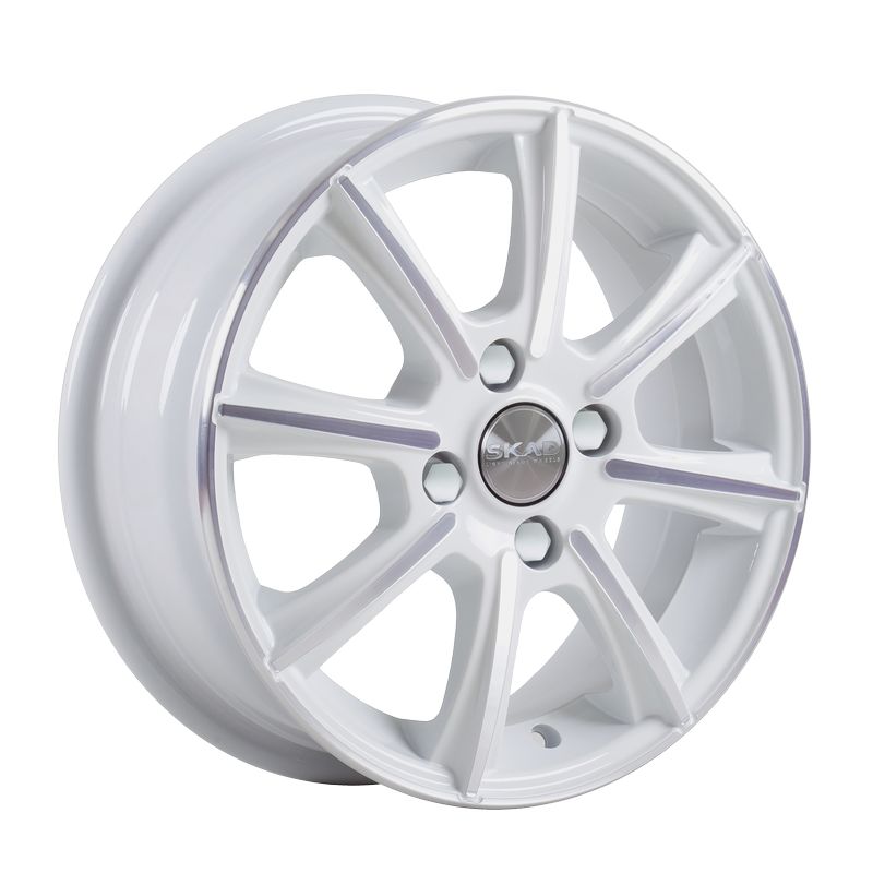 R14 4x98 5,5J ET38 D58,6 Скад Монако алмаз-белый R14 4x98 5,5J ET38 D58,6 Скад Монако алмаз-белый