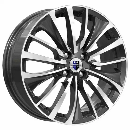 R17 5x108 6,5J ET43 D67,1 K&K Flanker (КС1097) алмаз чёрный R17 5x108 6,5J ET43 D67,1 K&K Flanker (КС1097) алмаз чёрный