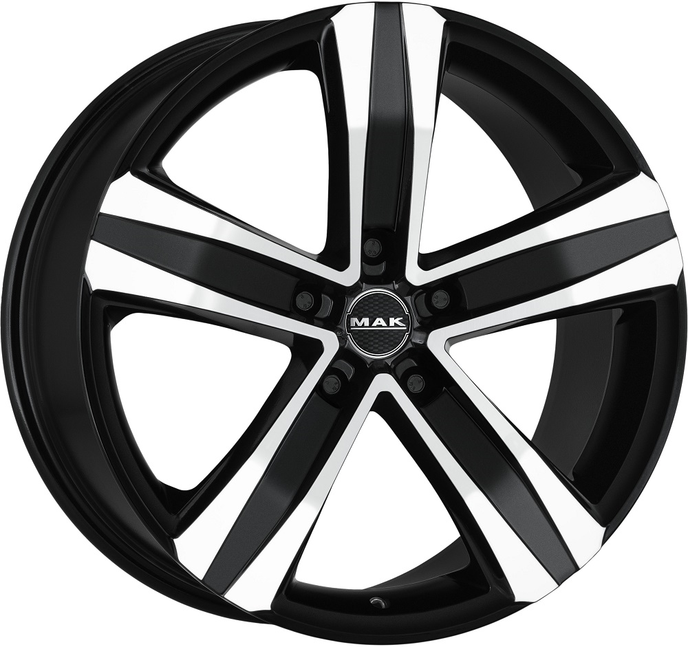 R16 5x108 6,5J ET46 D65,1 MAK Stone 5 Black Mirror R16 5x108 6,5J ET46 D65,1 MAK Stone 5 Black Mirror