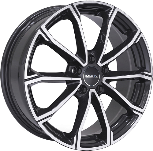 R19 5x114,3 8J ET45 D76 MAK DaVinci Black Mirror R19 5x114,3 8J ET45 D76 MAK DaVinci Black Mirror