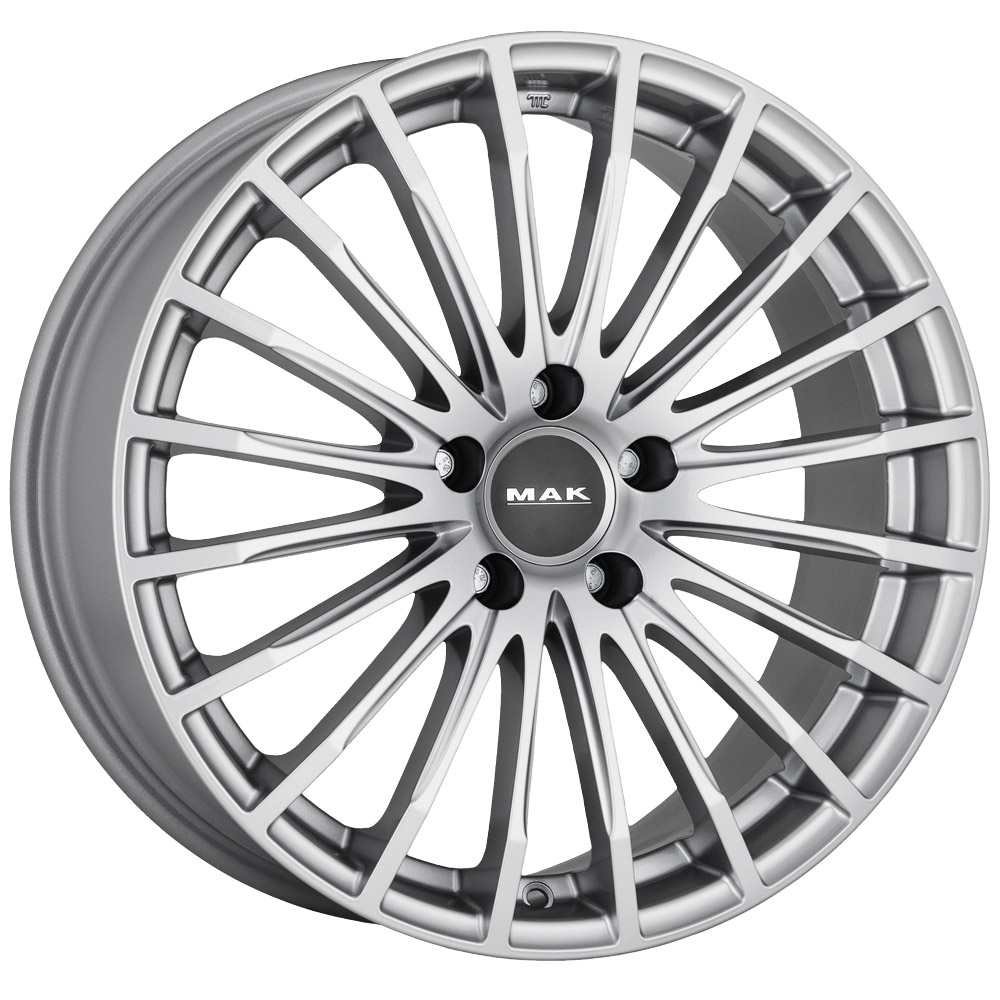 R19 5x112 8,5J ET35 D66,6 MAK Starlight Silver R19 5x112 8,5J ET35 D66,6 MAK Starlight Silver