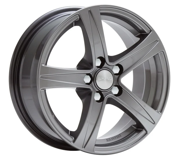 R15 5x112 6,5J ET43 D57,1 Скад Sakura Графит R15 5x112 6,5J ET43 D57,1 Скад Sakura Графит