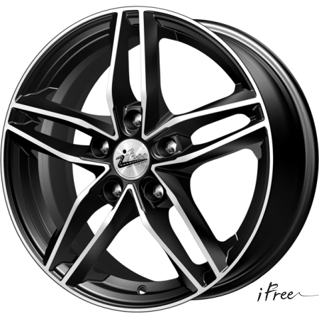 R16 5x110 6,5J ET37 D65,1 iFree Moskva Блэк-Джек R16 5x110 6,5J ET37 D65,1 iFree Moskva Блэк-Джек