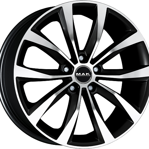 R19 5x112 8J ET42 D76 MAK Wolf Black Mirror R19 5x112 8J ET42 D76 MAK Wolf Black Mirror
