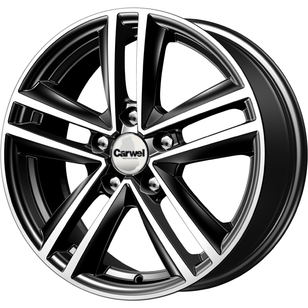 R16 5x114,3 6,5J ET50 D60,1 Carwel Неро 137(133) AB R16 5x114,3 6,5J ET50 D60,1 Carwel Неро 137(133) AB