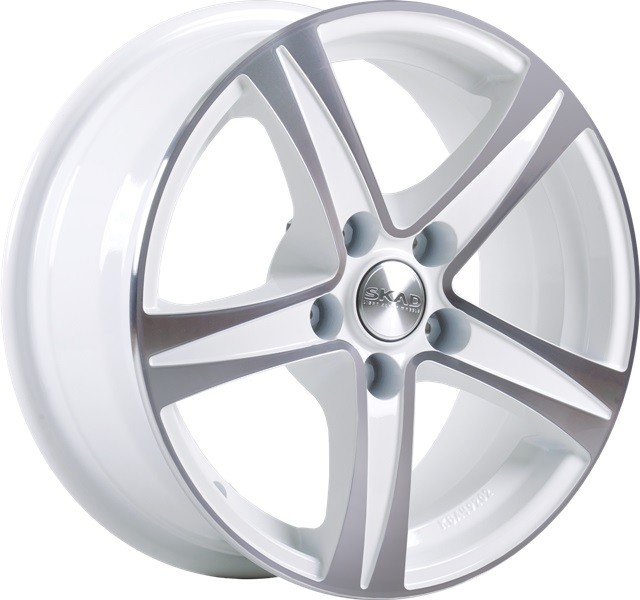 R15 5x112 6,5J ET35 D66,6 Скад Sakura алмаз-белый R15 5x112 6,5J ET35 D66,6 Скад Sakura алмаз-белый