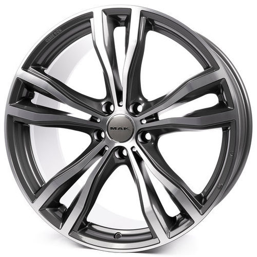 R21 5x112 9,5J ET37 D66,6 MAK X-Mode Gunmetal Mirror Face R21 5x112 9,5J ET37 D66,6 MAK X-Mode Gunmetal Mirror Face