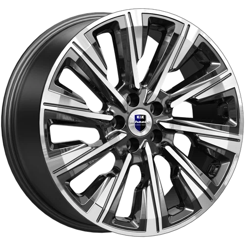 R19 5x108 7,5J ET42 D65,1 K&K Галего (КС1039) алмаз чёрный R19 5x108 7,5J ET42 D65,1 K&K Галего (КС1039) алмаз чёрный