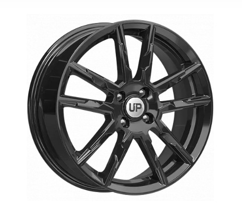 R17 4x98 6,5J ET35 D58,5 Wheels UP Up107 New Black R17 4x98 6,5J ET35 D58,5 Wheels UP Up107 New Black