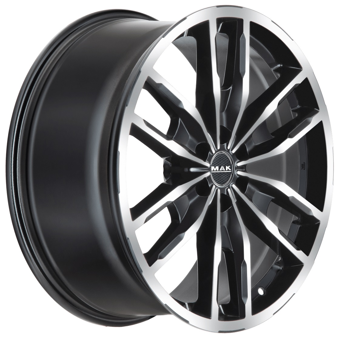 R20 6x139,7 9J ET20 D106,1 MAK Peak Black Mirror R20 6x139,7 9J ET20 D106,1 MAK Peak Black Mirror
