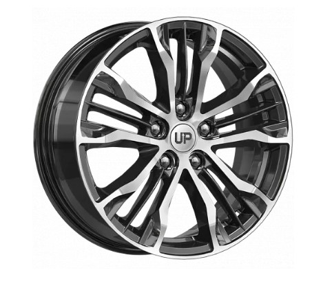 R17 5x114,3 7J ET48 D67,1 Wheels UP Up106 New Diamond R17 5x114,3 7J ET48 D67,1 Wheels UP Up106 New Diamond