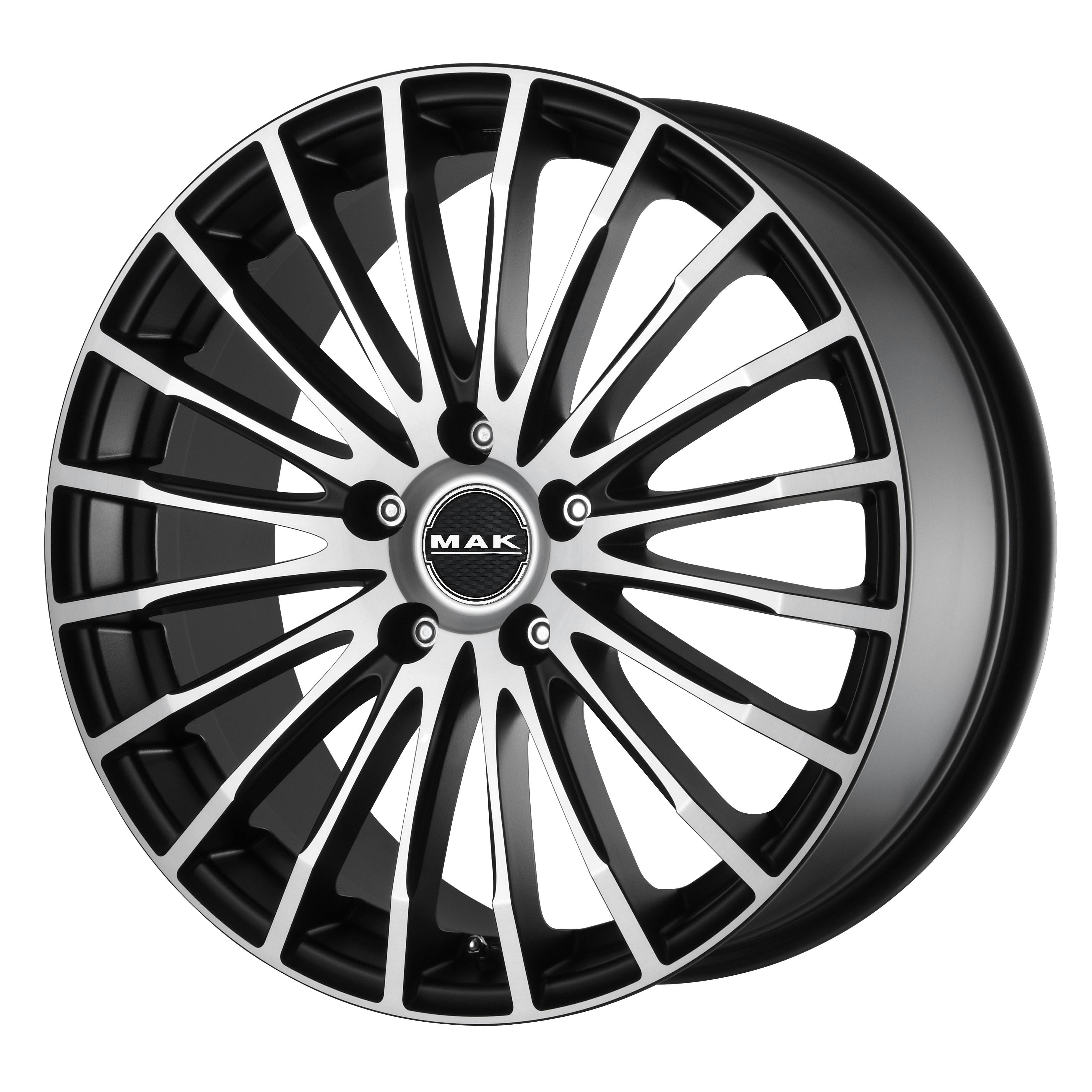 R17 5x112 7,5J ET43 D76 MAK Fatale Ice Black R17 5x112 7,5J ET43 D76 MAK Fatale Ice Black