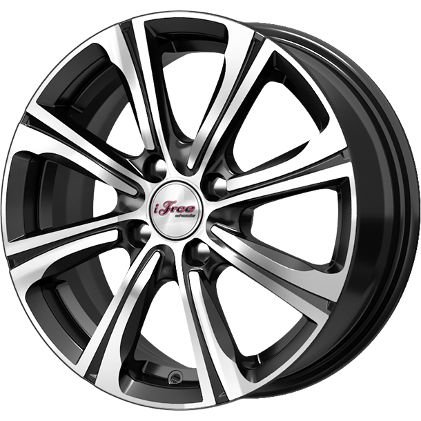 R15 4x100 6J ET40 67,1 iFree Апероль Блэк Джек R15 4x100 6J ET40 67,1 iFree Апероль Блэк Джек