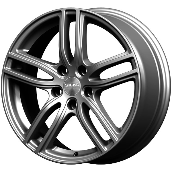 R17 5x100 7J ET48 D56,1 Скад Брайтон графит R17 5x100 7J ET48 D56,1 Скад Брайтон графит