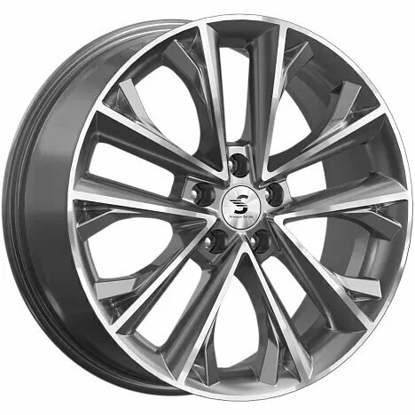 R18 5x114,3 7J ET45 D60,1 Скад Premium Series КР012 diamond gloss graphite R18 5x114,3 7J ET45 D60,1 Скад Premium Series КР012 diamond gloss graphite