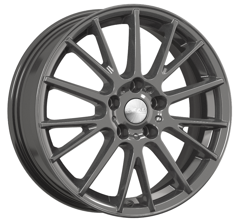 R17 5x114,3 6,5J ET45 D67,1 Скад Дубай Графит R17 5x114,3 6,5J ET45 D67,1 Скад Дубай Графит